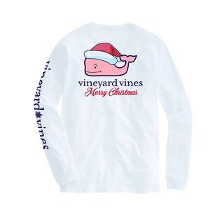 NWT Vineyard Vines Classic Christmas LS Tee